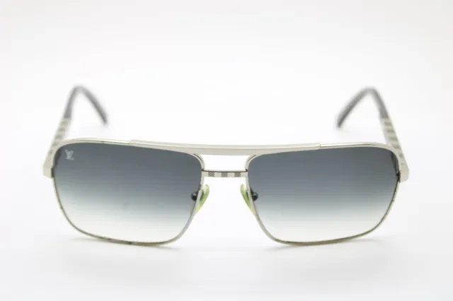 USED LOUIS VUITTON Z0260U Attitude Sunglasses Gray Unisex Silver $127.50 -  PicClick