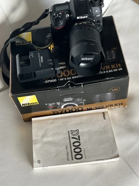 Nikon D7000 16.2MP Digital SLR Camera kit w/18-105mm f/3.5-5.6G lens