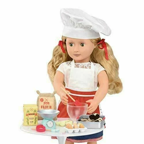 Our Generation BD37282C1Z Kit Di Pasticceria per Bambola Multicolore 3