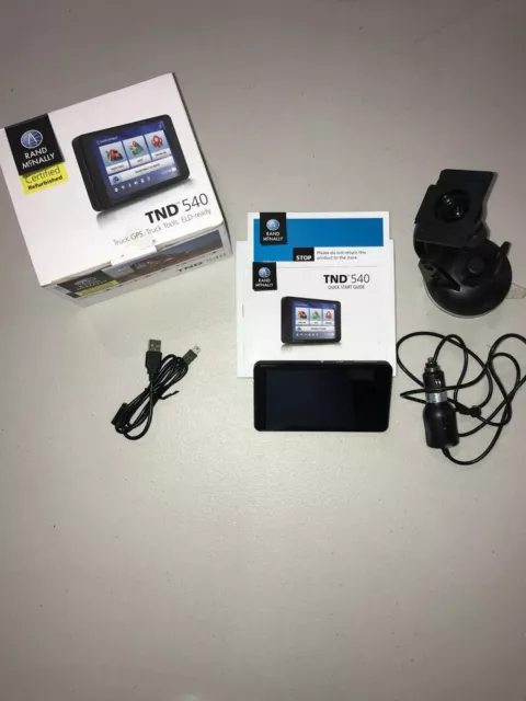 Rand Mcnally TND540 GPS w/ Lifetime Maps, 5" Display & Preloaded Maps