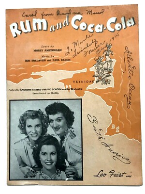 Joan Brooks Foglio Musica Non Take Your Amore Da Me 1940s Jazz Pianoforte Voce 