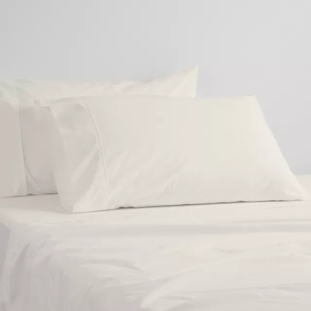 Logan and Mason Platinum 400TC Egyptian Cotton Sheet Set Vanilla