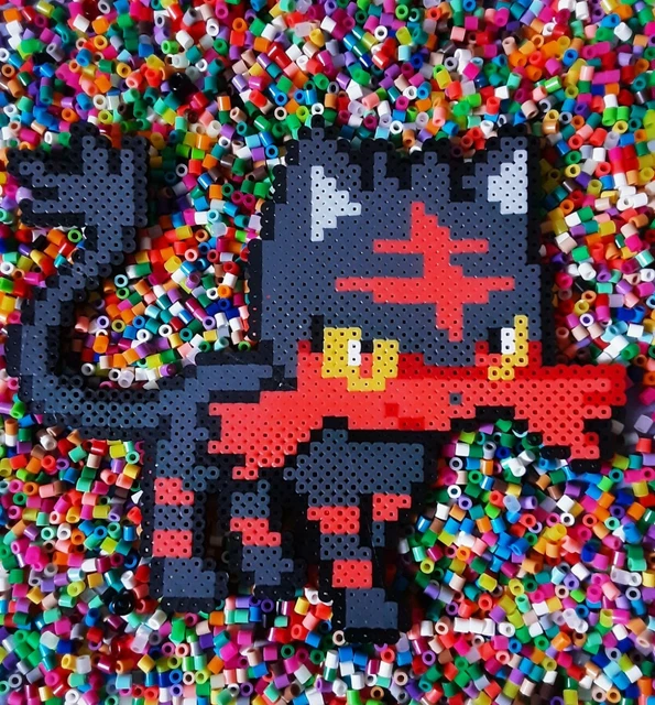 SYLVEON PERLER BEAD Pixel Art EUR 32,03 - PicClick IT