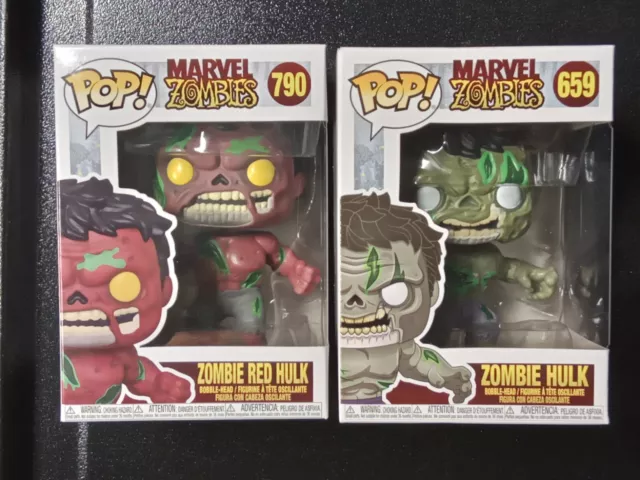 funko pop Marvel zombies hulk set
