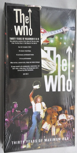 THE WHO - 30 Years of Maximum R&B - CD Box Set -Polydor- 521 751-2 ...