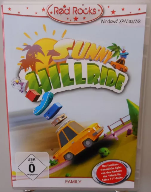 PC Spiel Software Sunny Hillride Geschicklichkeit Auto Bus Gepäck Familie USK 0