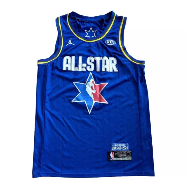NBA All Star Jersey with Embroidered Autographs - Jordan Kobe Lebron –