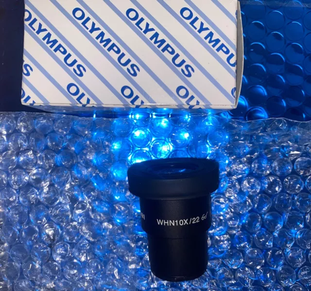 Olympus WHN10X/22 Microscope Eyepiece Widefield Field New