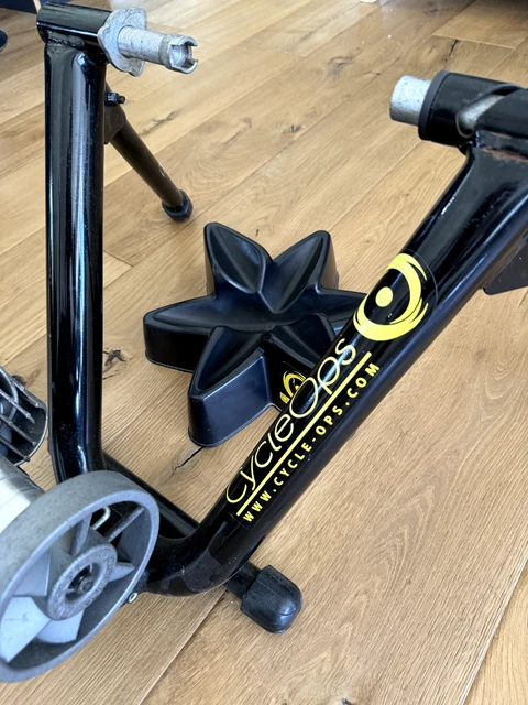 CYCLEOPS FLUID 2 Turbo Trainer & Riser Block £40.00 - PicClick UK