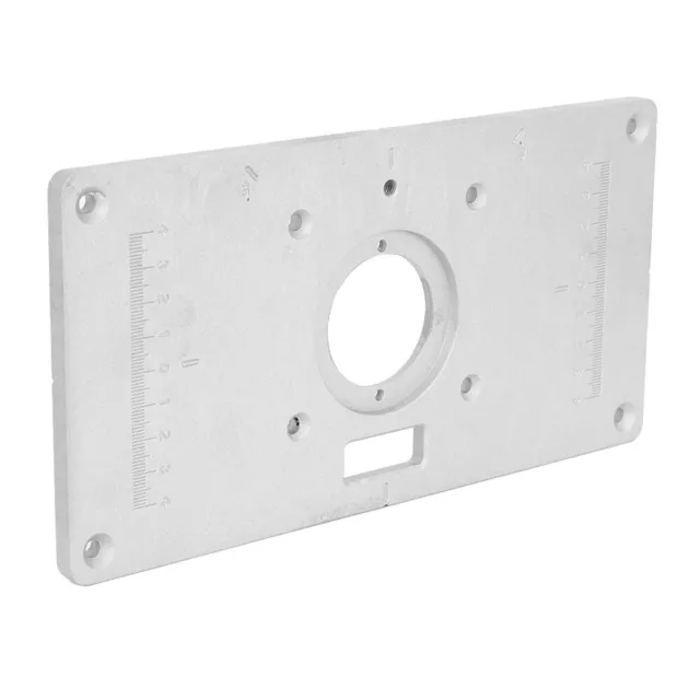 235 X 120 X 8mm Aluminium Alloy Router Table Insert Plate Accessory SD