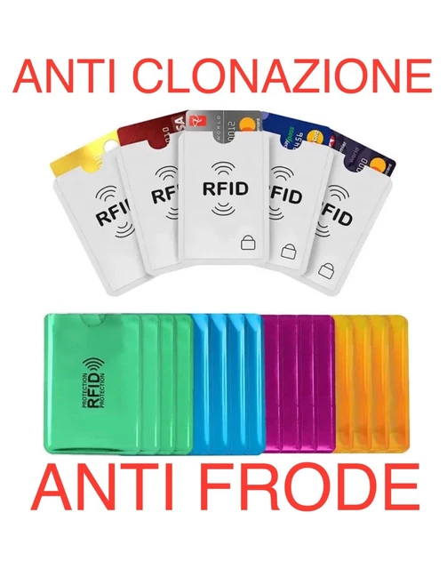 Custodia carte di credito anti smagnetizzazione store