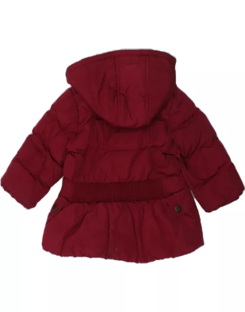 Burberry Baby Mädchen Kapuze gepolsterter Mantel 12-18 Monate kastanienbraun Polyester AM03 2