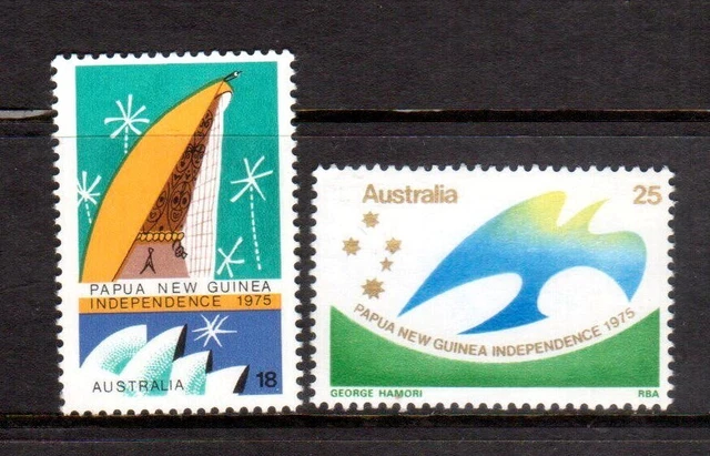 AUSTRALIA 1975 Papua New Guinea Independence MUH