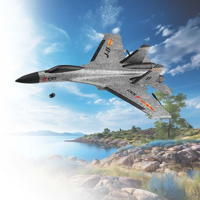 RC Flugzeug Ferngesteuert - EPP 2.4GHz Mit 2 Akkus Für 20 Min Flugzeit