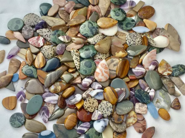 750cts Natural Mix gemstone cabochons cabochon for jewelry making loose stones