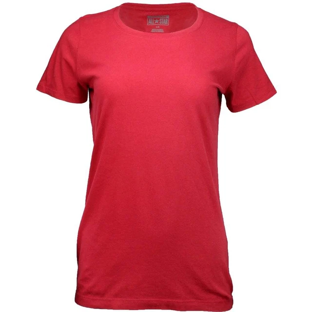 Converse W1 Women Crew Neck TShirt Womens Size L  Athletic 07821C-611
