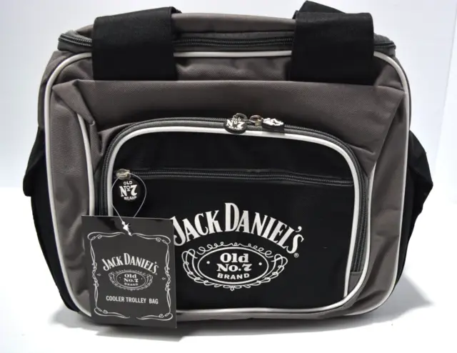 Jack Daniel's Cooler Trolley Bag with Shoulder Strap New with Tag Rare