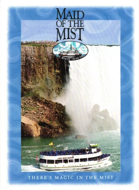 Maid of The Mist, There's Magic in The Mist at Niagara Falls Postcard