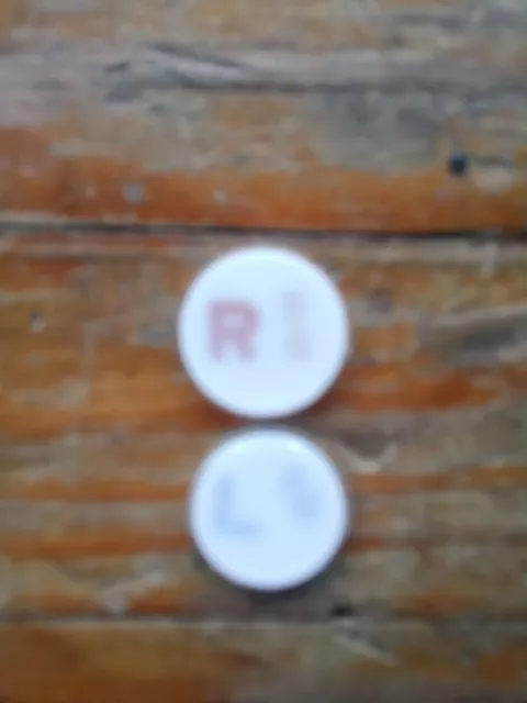 Xray Markers With Initials SG White One Set