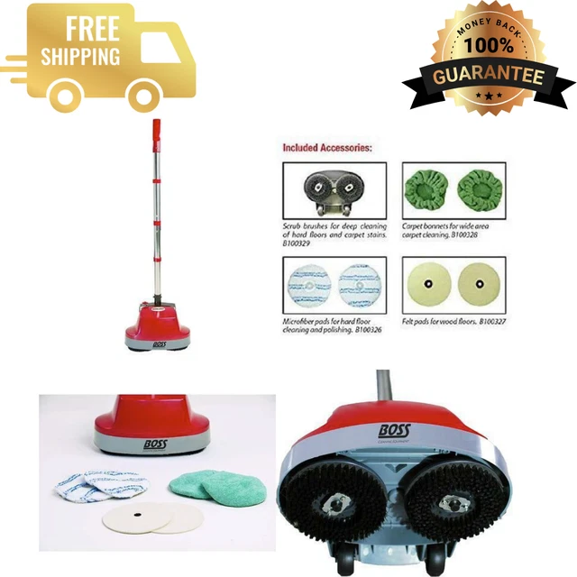 Commercial Grade Carpet Tile Cement Wood Floor Cleaner Scrubber Machine Buffers