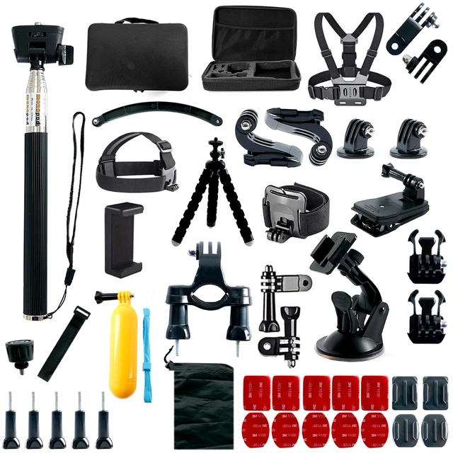 50 In 1 Action Camera Accessory Kit For Gopro Hero 10/9/8/7/6/5/4 Max Fusion Dji