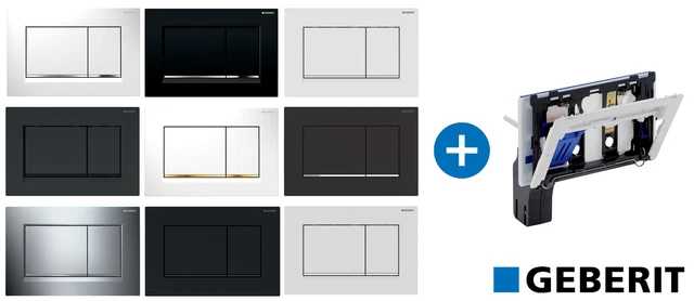 CLANEA WC-Betätigungsplatte Flächenbündig | Befliesbare Drückerplatte Für Geberit & TECE | Swiss Made