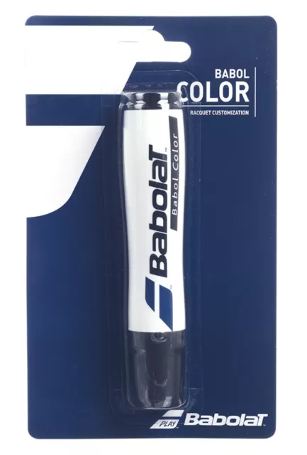 Babolat Babol Color Racket Stencil Ink Marker Tennis Squash Badminton - Black