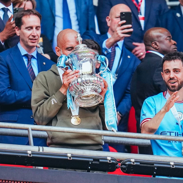 Foto Man City FC FA CUP 6x4