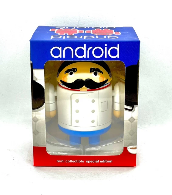 Google Android Andrew Bell 2019 Special Edition Figure French Chef NEW