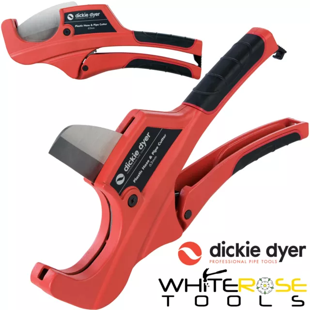 Dickie Dyer Plastic Hose and Pipe Cutter 63mm Plumbing PVC Water Tube Cutting