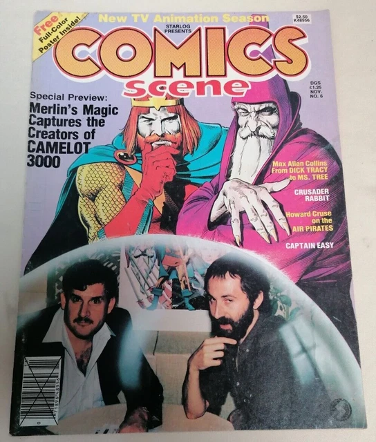 MAGAZINE - COMICS Scene Mag Merlin's Magic Camelot 3000 Nov 1982 Issue ...