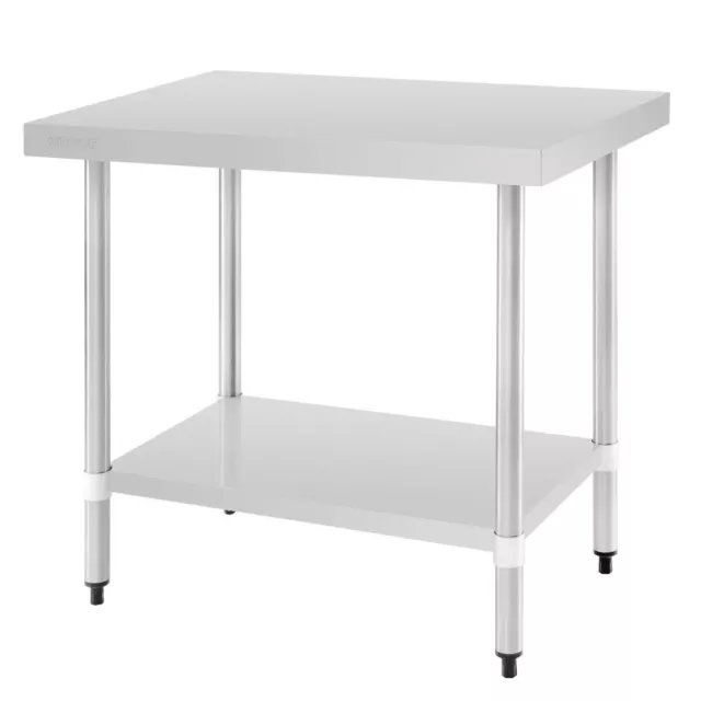 Kitchen Work Bench Stainless Steel with Undershelf Commercial 600x900x900mm