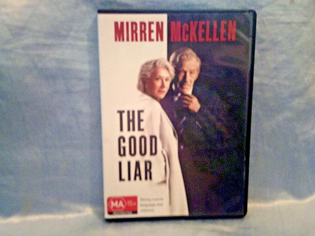 THE GOOD LIAR (DVD, 2019) Helen Mirren Ian Mckellen -Region