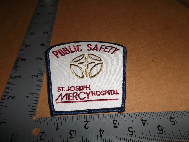 ST. JOSEPH MERCY Hospital Public Safety Patch~Michigan~MI~Brand New