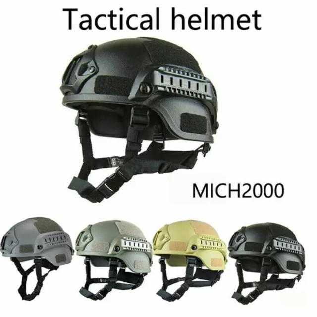 New Tactical Airsoft Paintball Military Protective SWAT Fast Helmet Combafe