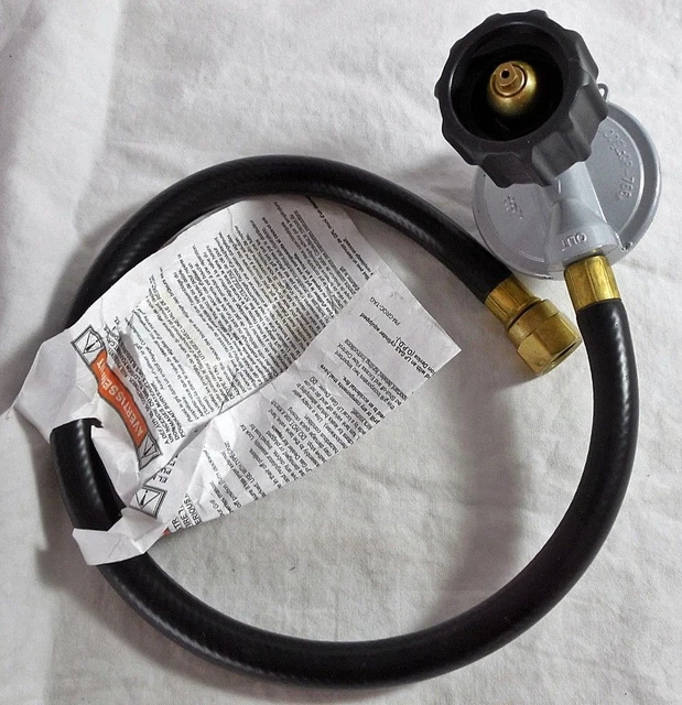 KENMORE GAS GRILL LP 21" Long Replacement Propane Regulator & Hose QCC1
