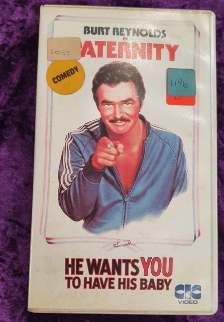 Paternity  Burt Reynolds  Betamax rs24