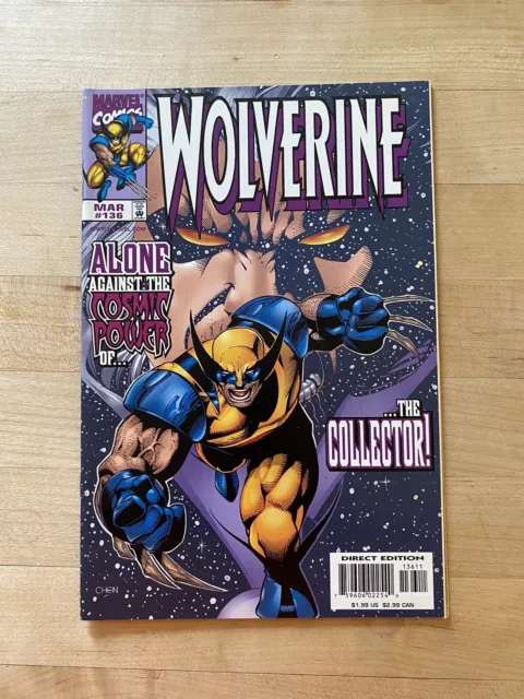 Wolverine #136 - Vs. The Collector! Marvel Comics, Knowhere, Gotg, Mcu!