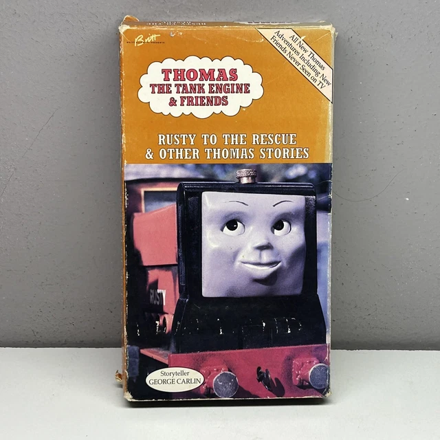 THOMAS THE TANK Engine & Friends Rusty to the Rescue VHS 1995 Video Tape Train £16.60 PicClick UK