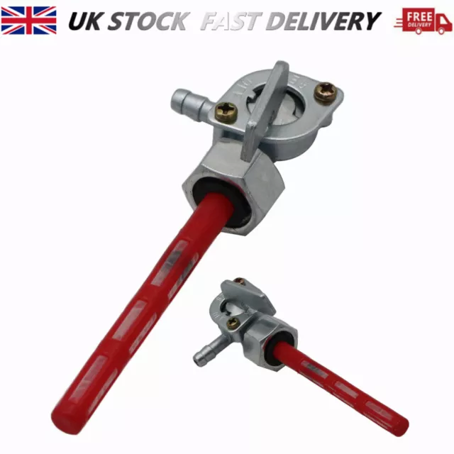 Motorbike Pitch Petrol Tap M14 x 1.0 With Reserve Right Spigot Fuel Petcocks Tap