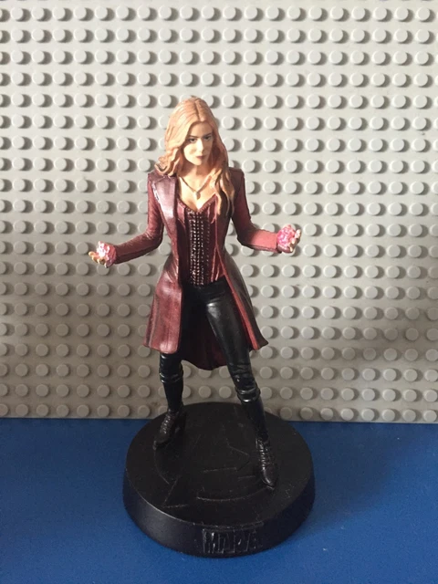 Figurine Eaglemoss Marvel Chess - #29 Scarlet Witch (Sorcière Rouge) - Plomb Avec Boîte