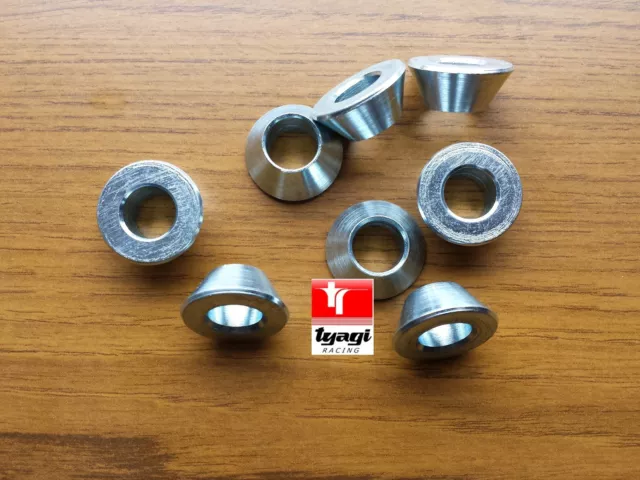 Renault - Peugeot - Ford Etc 12mm 60 Degrés Siège Conique Roue Boulons Rondelles