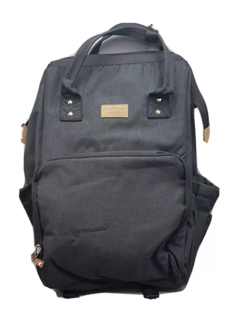 NUBY BABY CHANGING Backpack Bag Dark Grey 45.00 PicClick UK