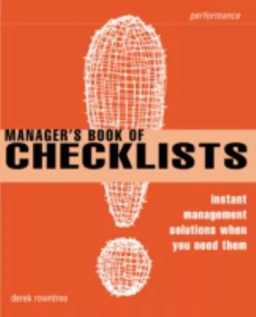 The Manager's Livre De Listes de Contrôle: A Practical Guide Pour Amélioration