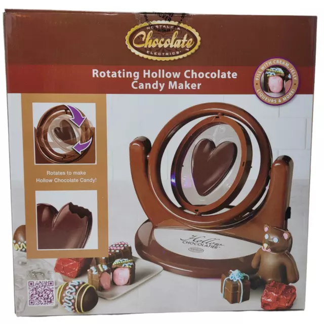 Nostalgia Chocolate Rotating Hollow Chocolate Candy Maker