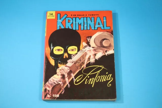 Kriminal Prima Edizione Originale Ed. Corno N° 14 [Kr-014]