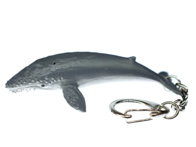 Blauwal Schlüsselanhänger Miniblings Anhänger Ozean Meerestier Walfisch Wal grau