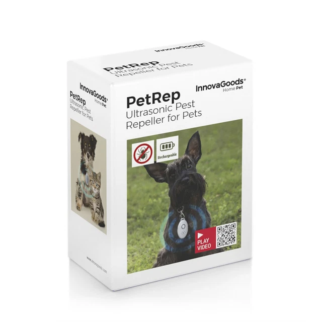 Antiparásitos por Ultrasonidos Recargable para Mascotas PetRep InnovaGoods 10
