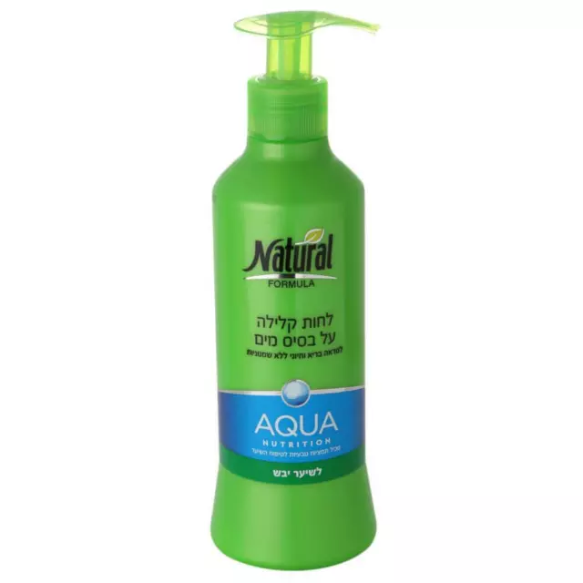 Natural Formula Aqua Nutrition Light Water-based Moisturizer Dry Hair 400ml