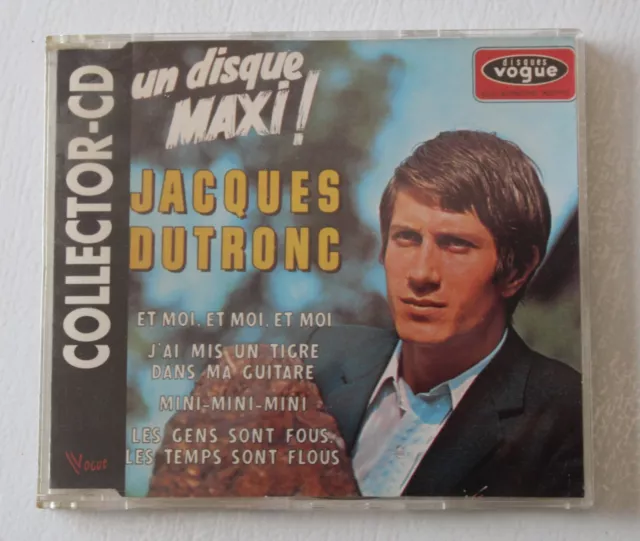 Jacques Dutronc ‎Maxi CD Et Moi, Et Moi, Et Moi - France (EX/EX